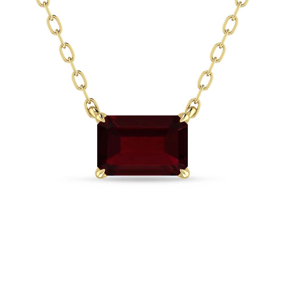 Yellow Gold - Garnet