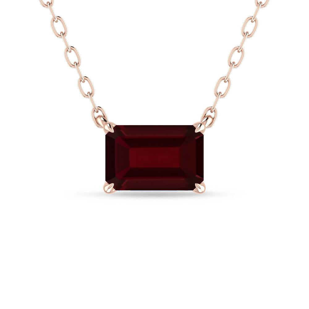 Rose Gold - Garnet