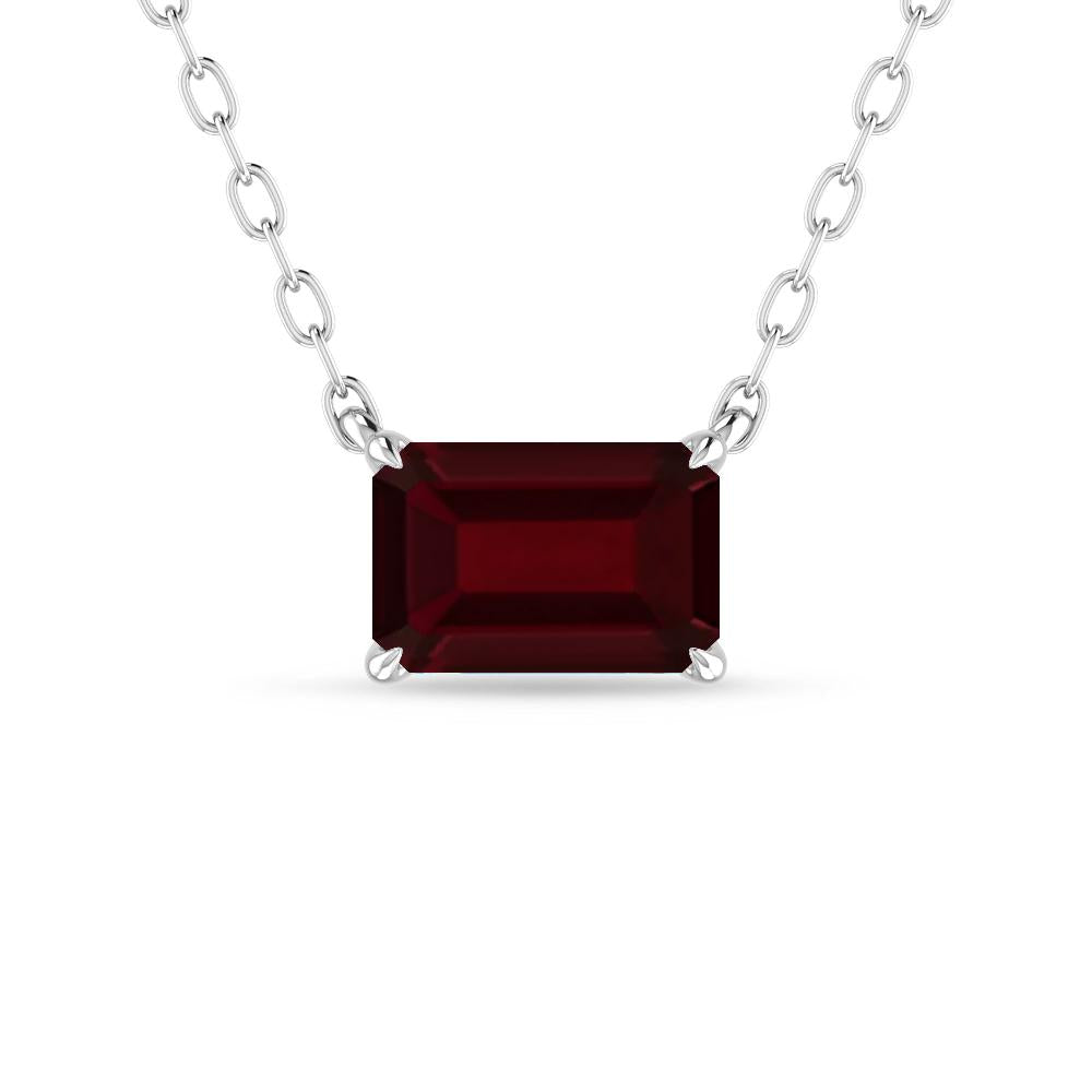 White Gold - Garnet