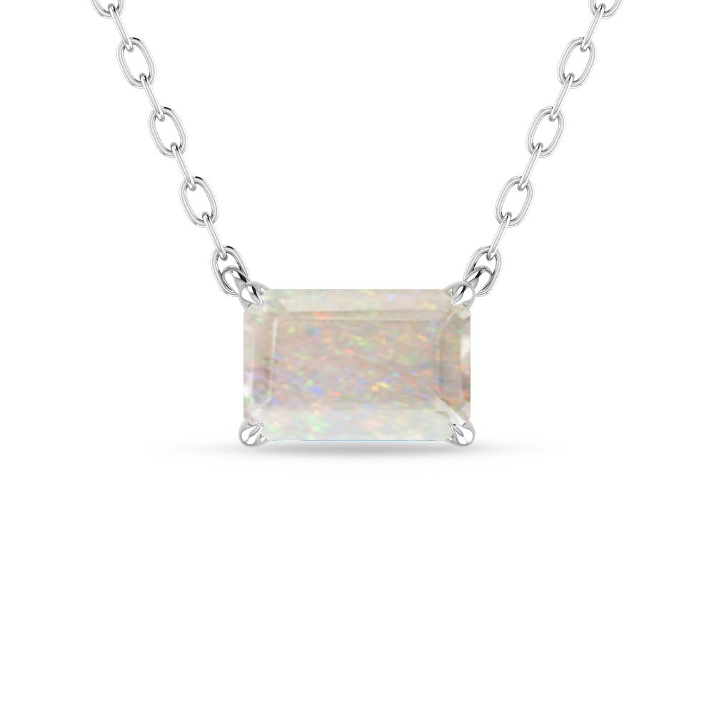 White Gold - Opal