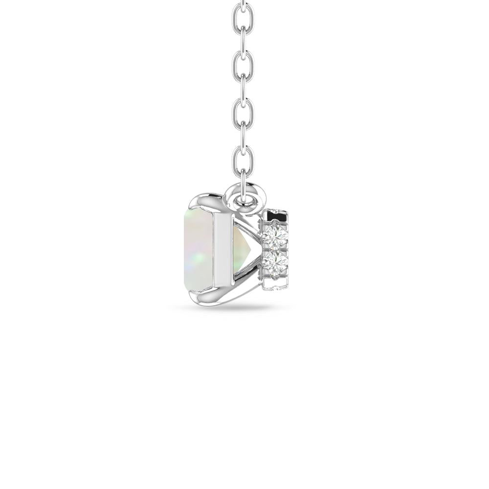 White Gold - Opal