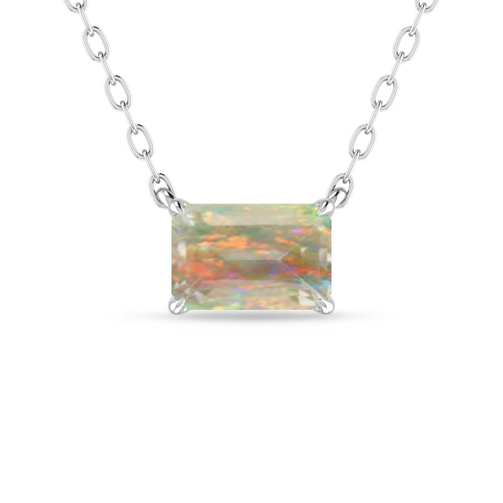 White Gold - Opal