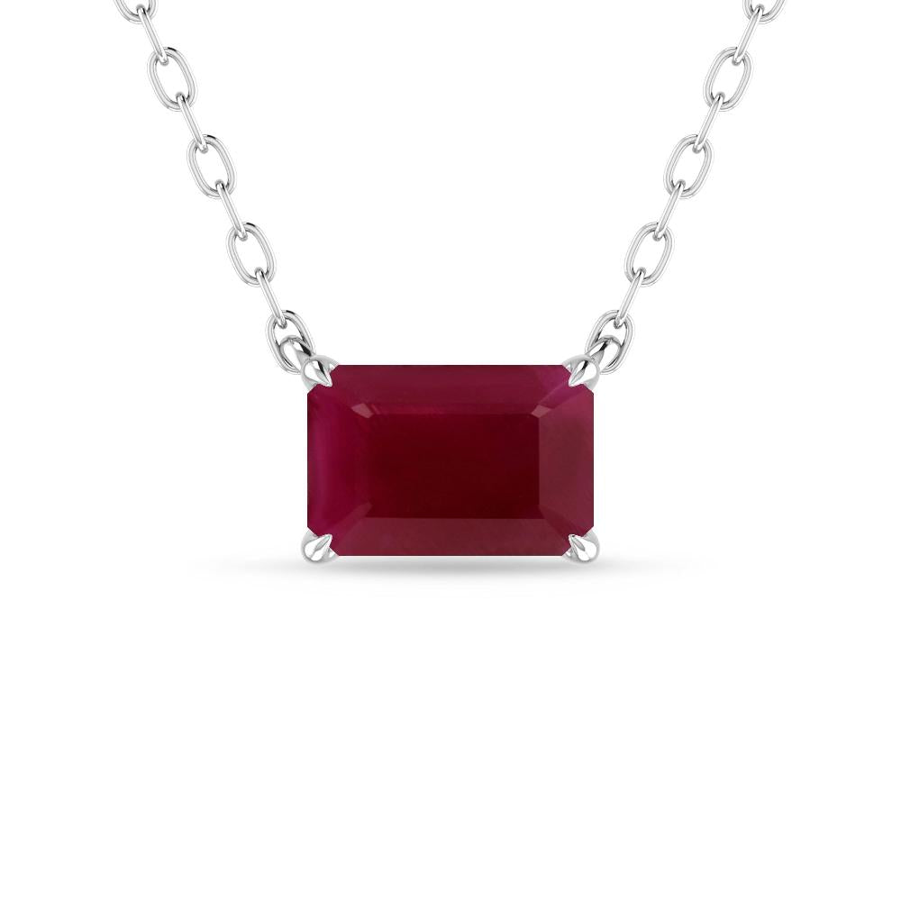 White Gold - Ruby