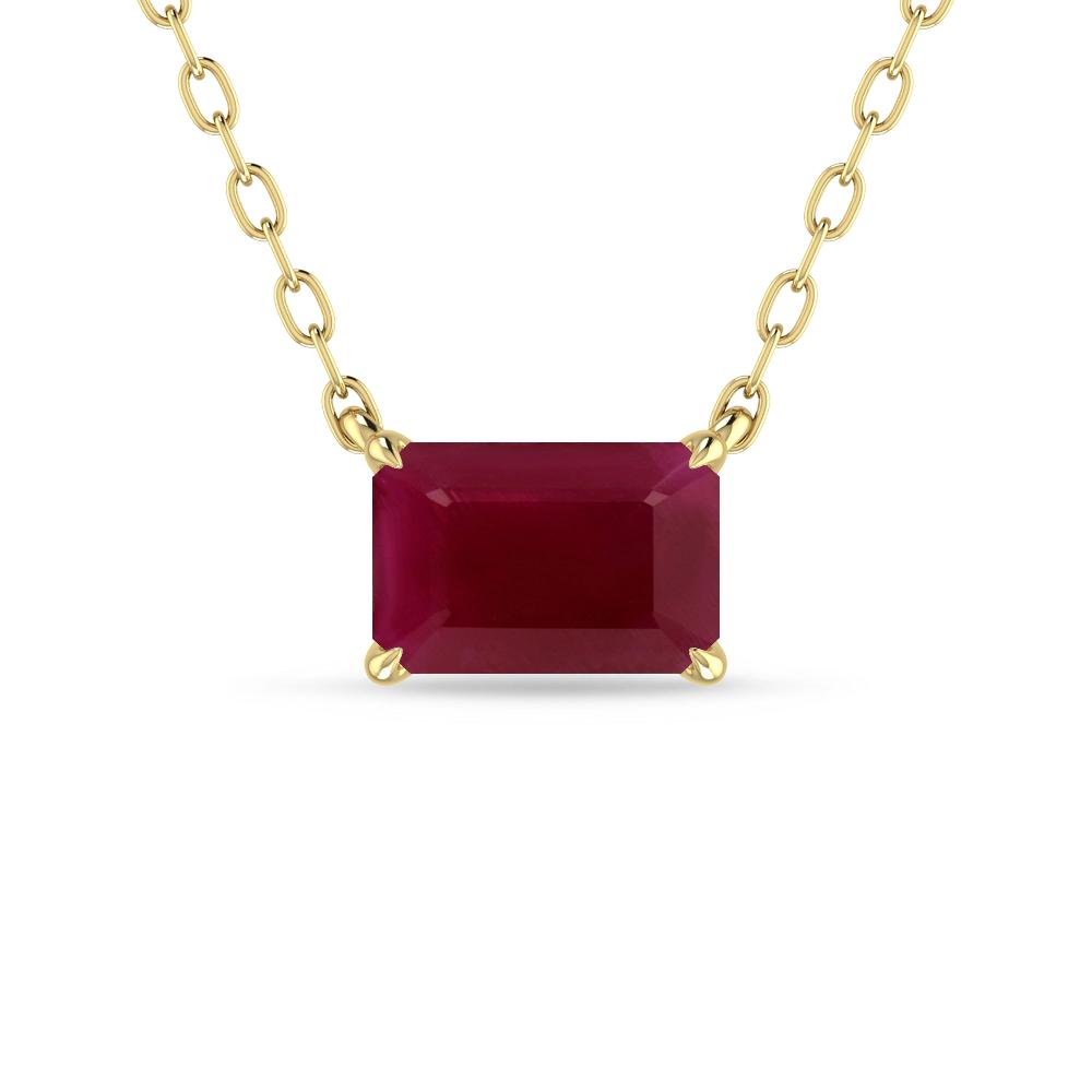 Yellow Gold - Ruby