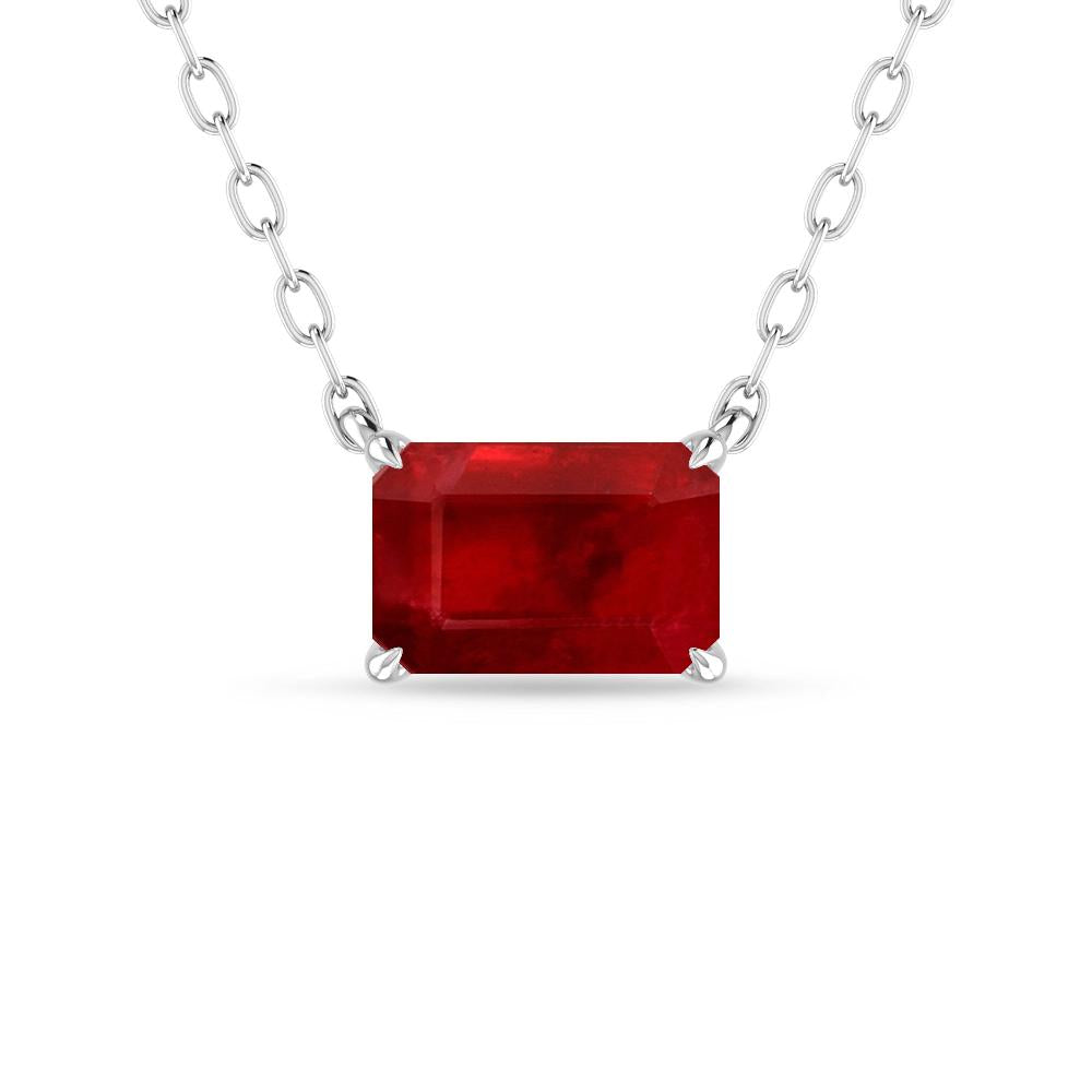 White Gold - Ruby