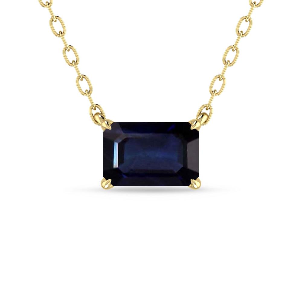 Yellow Gold - Sapphire