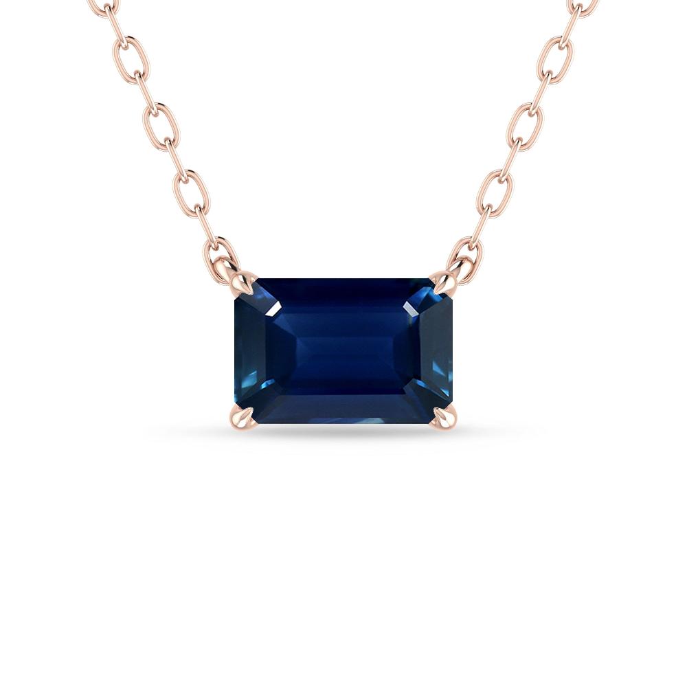 Rose Gold - Sapphire