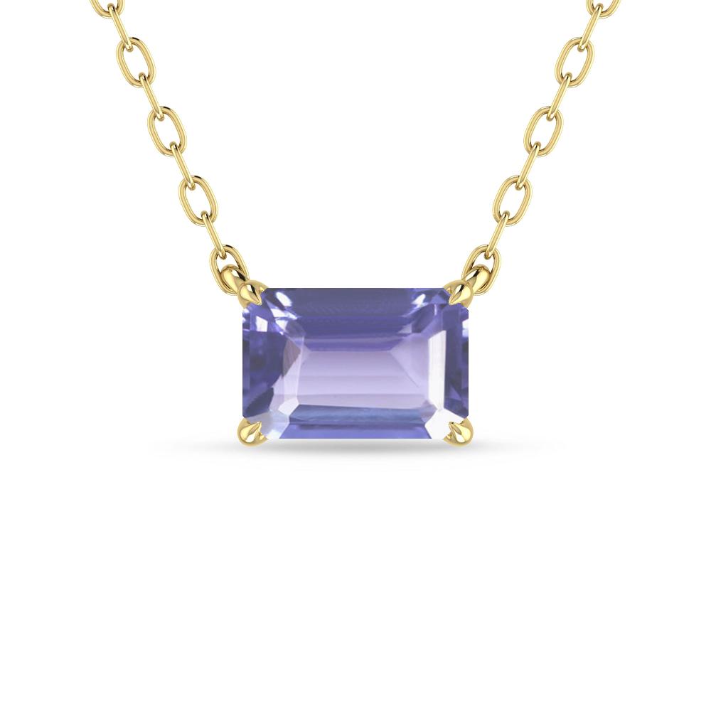 Yellow Gold - Tanzanite