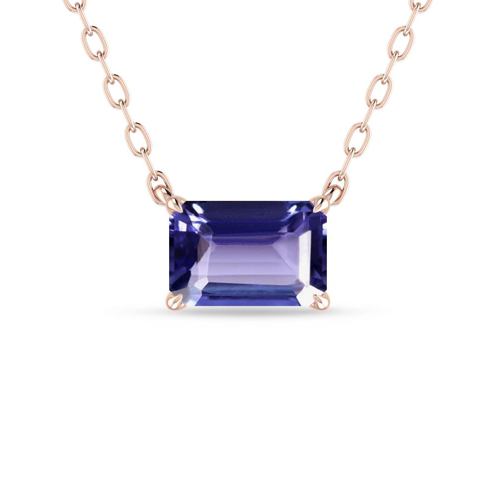 Rose Gold - Tanzanite