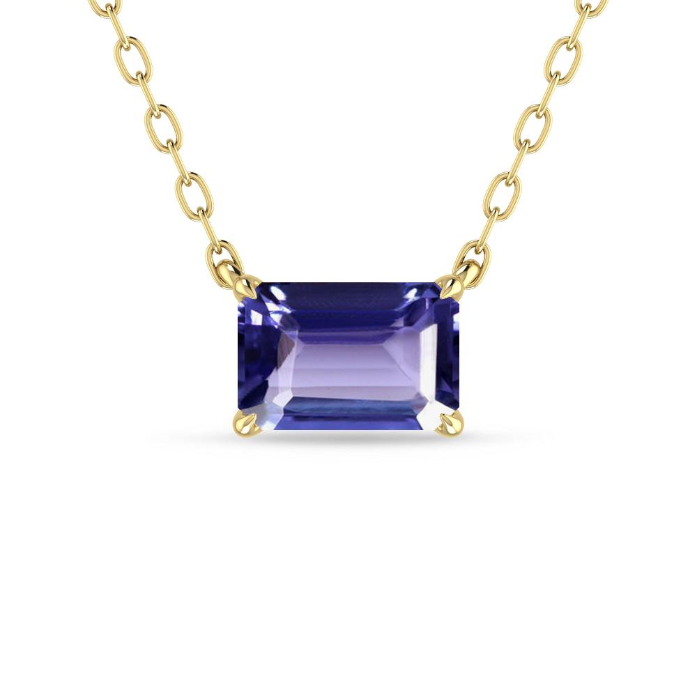 Yellow Gold - Tanzanite