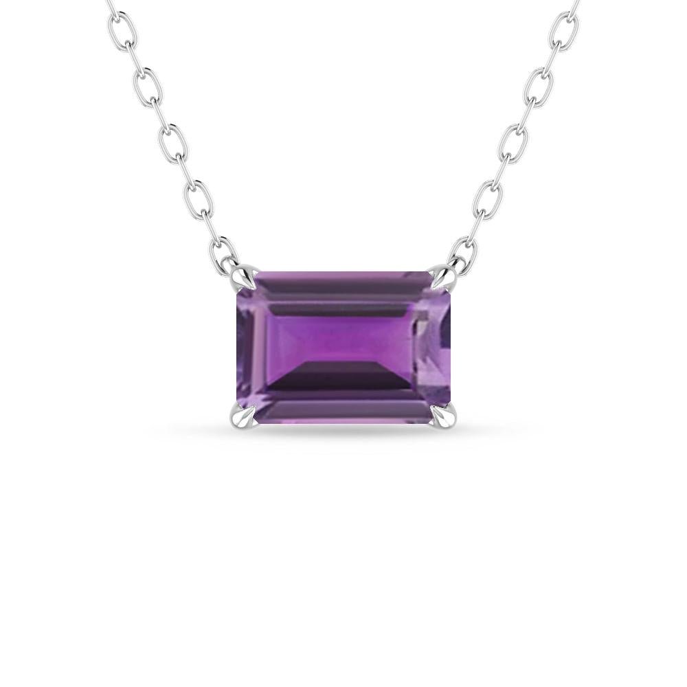 White Gold - Amethyst