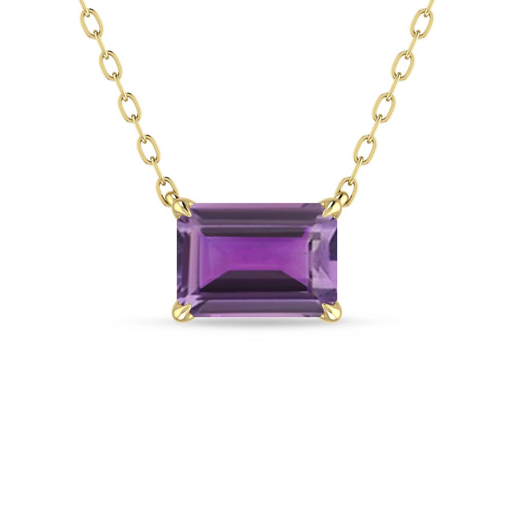 Yellow Gold - Amethyst