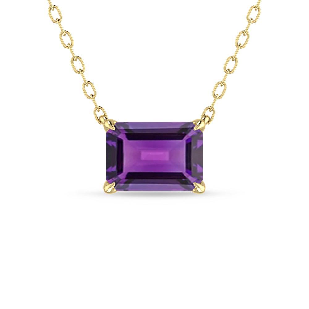Yellow Gold - Amethyst