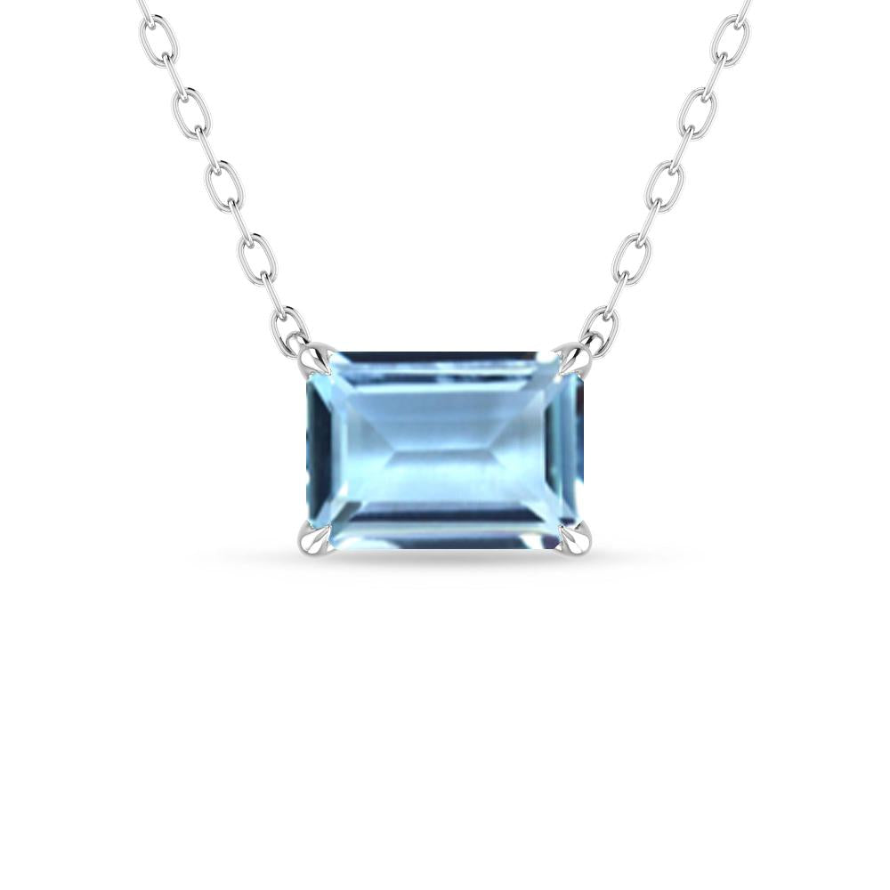 White Gold - Aquamarine