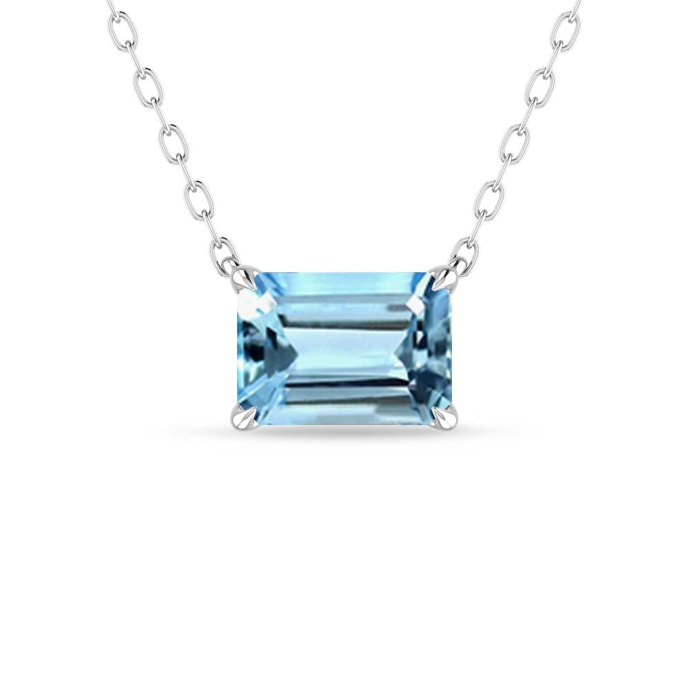 White Gold - Aquamarine
