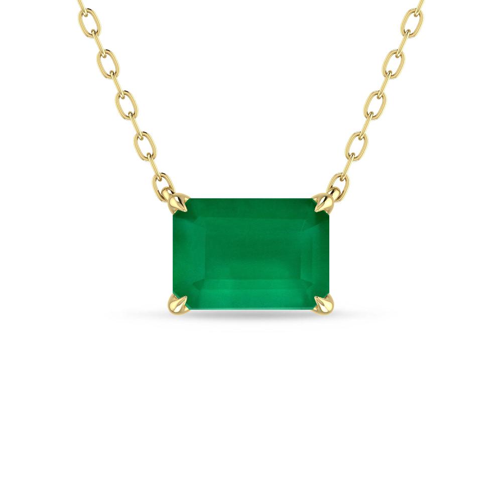 Yellow Gold - Emerald