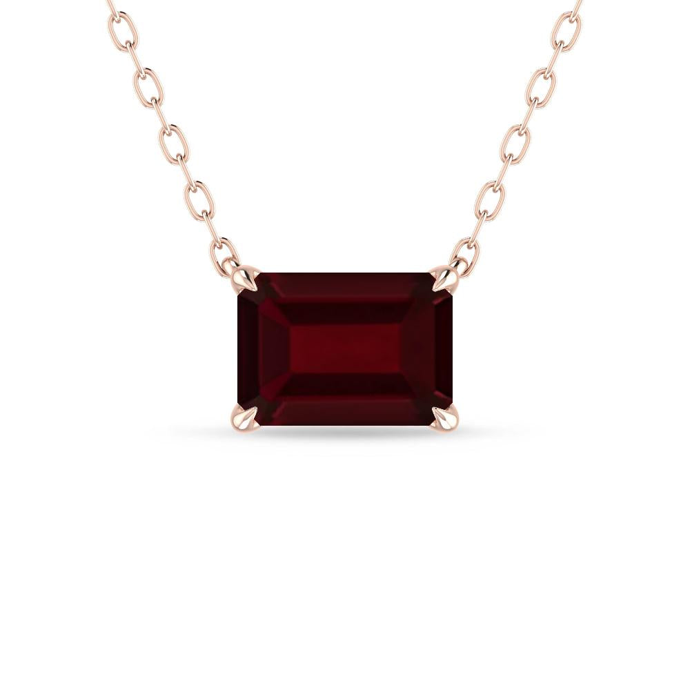 Rose Gold - Garnet