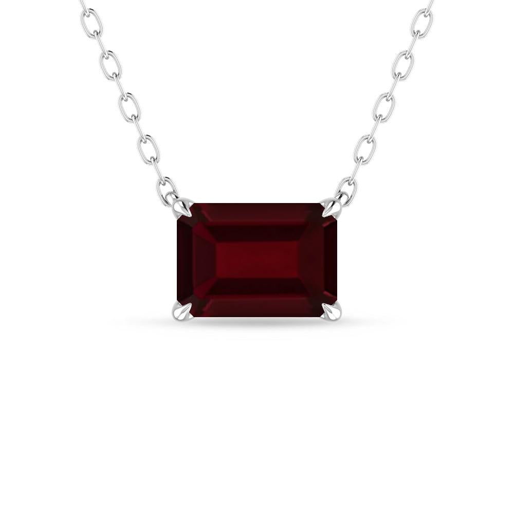 White Gold - Garnet