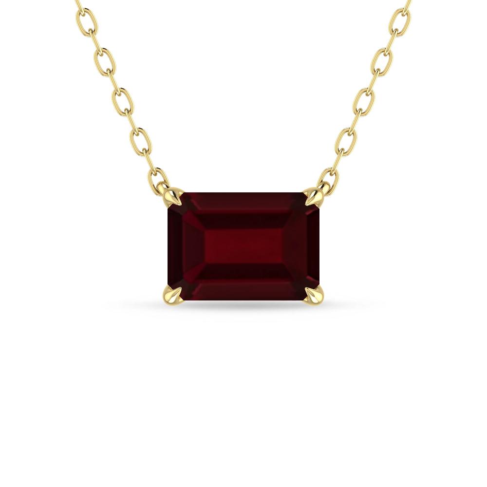 Yellow Gold - Garnet
