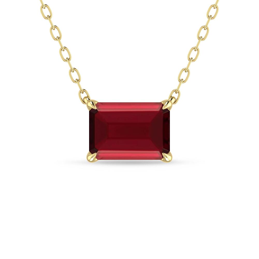 Yellow Gold - Garnet