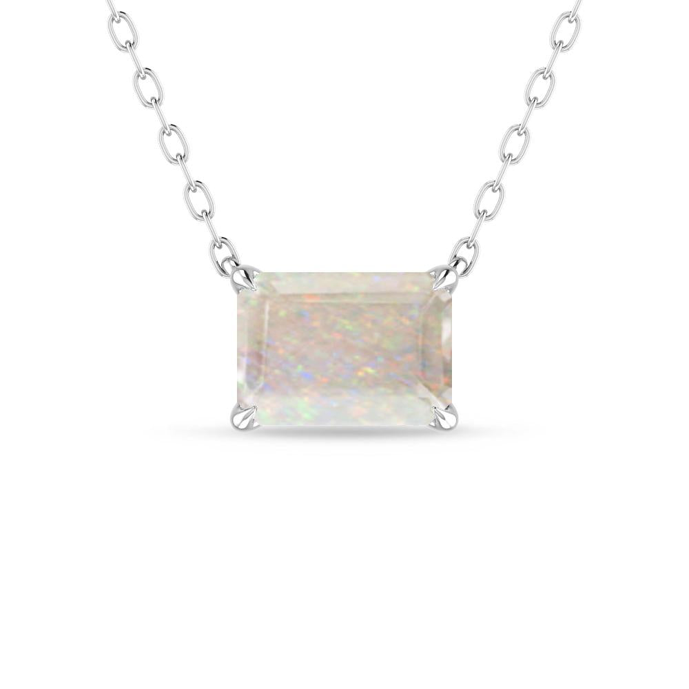 White Gold - Opal