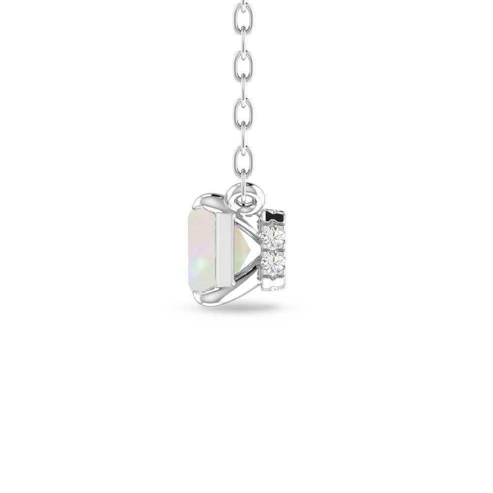 White Gold - Opal