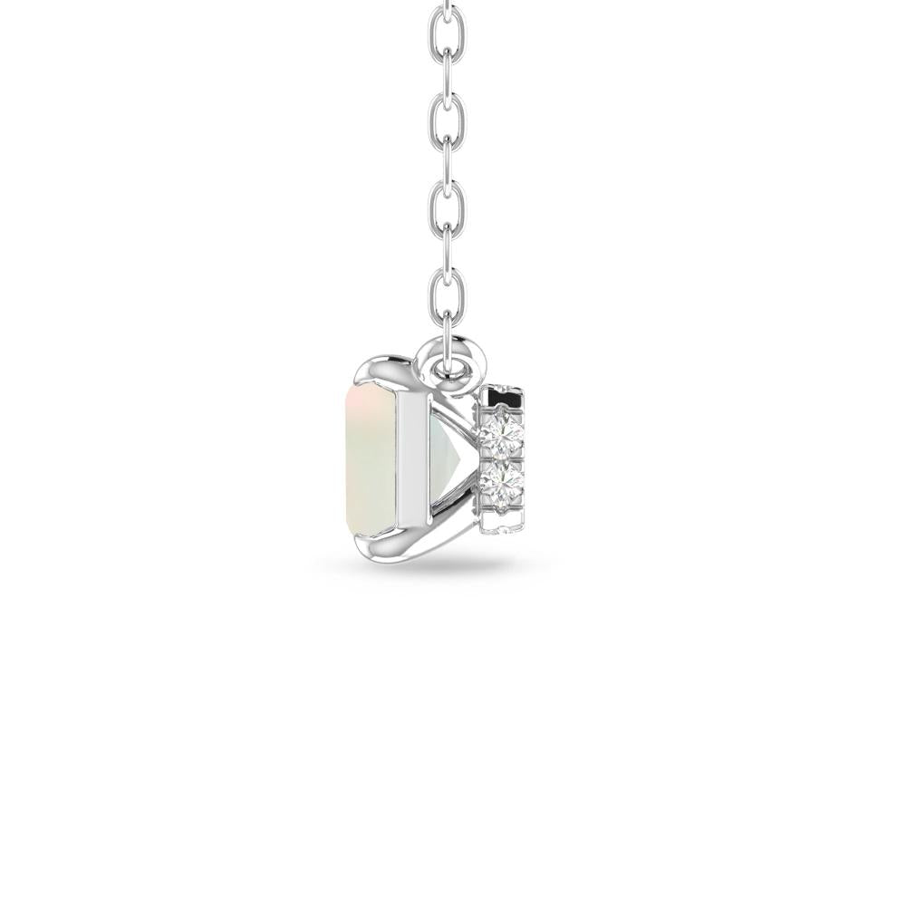 White Gold - Opal