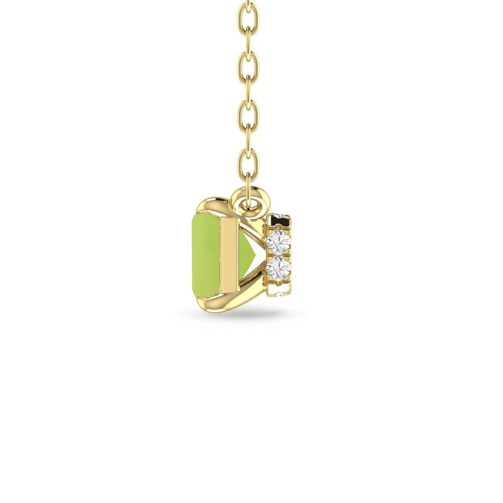 Yellow Gold - Peridot
