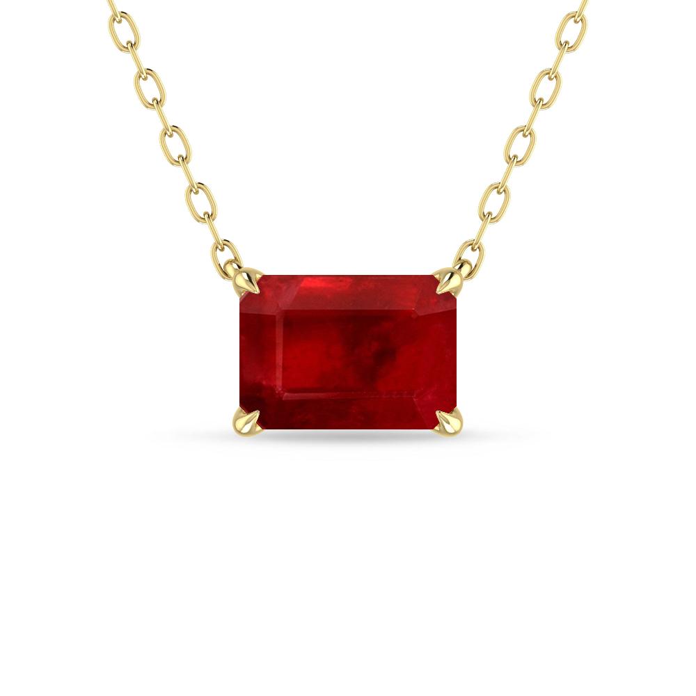 Yellow Gold - Ruby