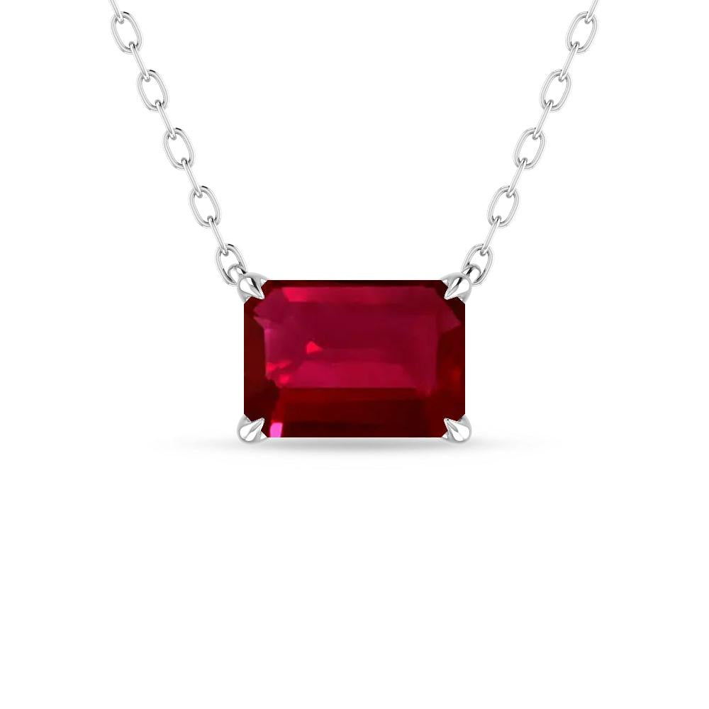 White Gold - Ruby