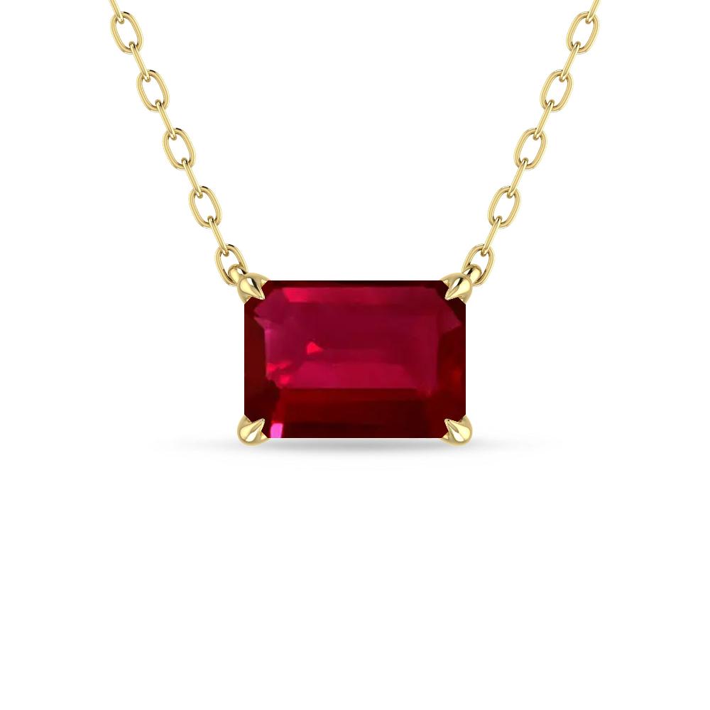 Yellow Gold - Ruby