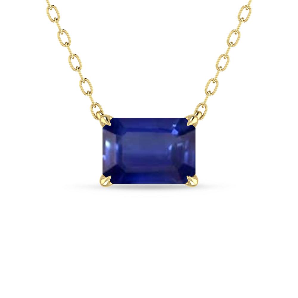 Yellow Gold - Sapphire