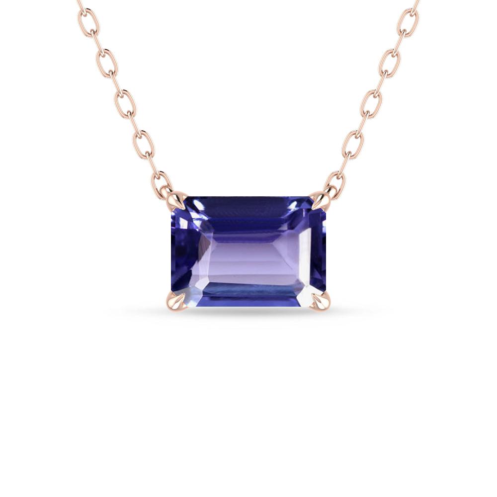 Rose Gold - Tanzanite