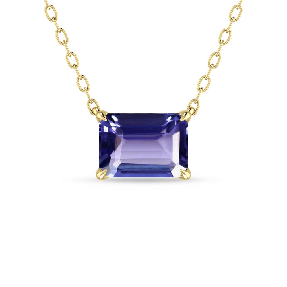 Yellow Gold - Tanzanite
