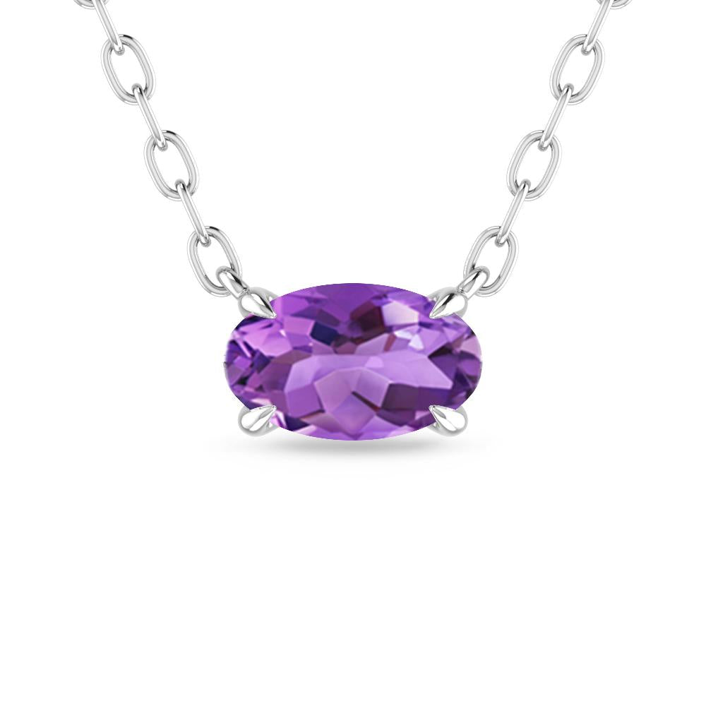 White Gold - Amethyst