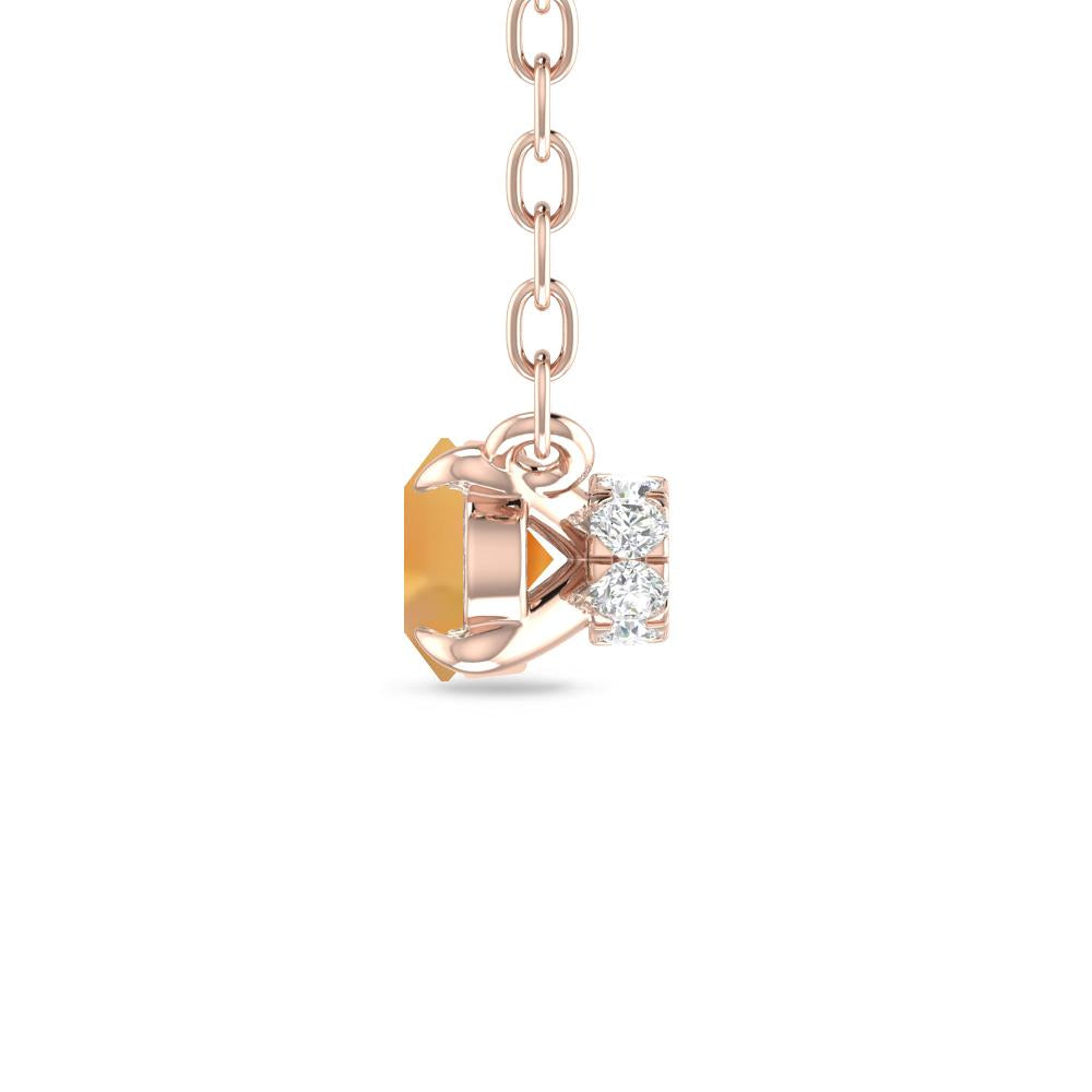 Rose Gold - Citrine