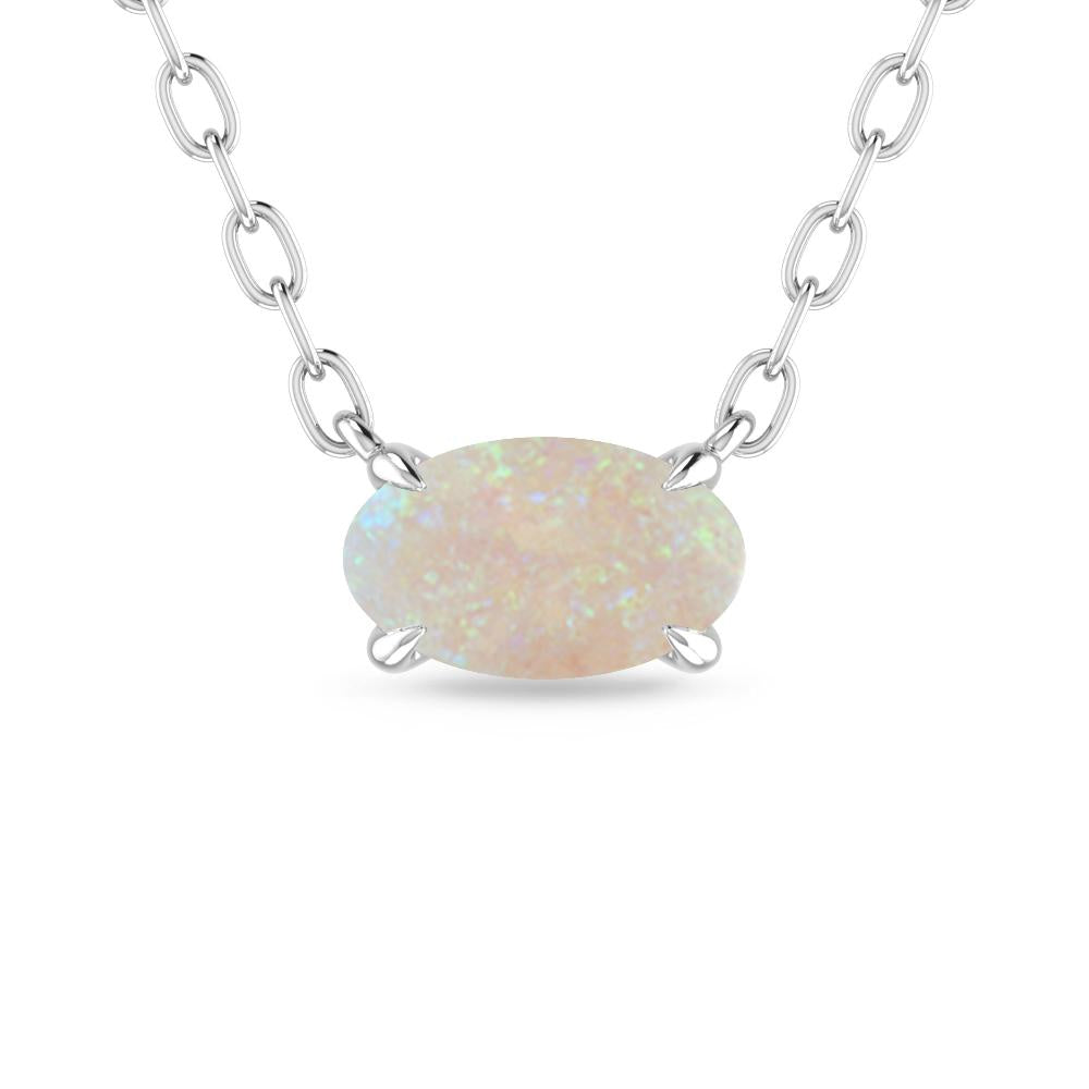 White Gold - Opal