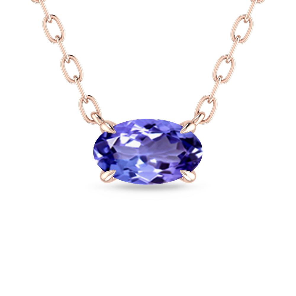 Rose Gold - Tanzanite