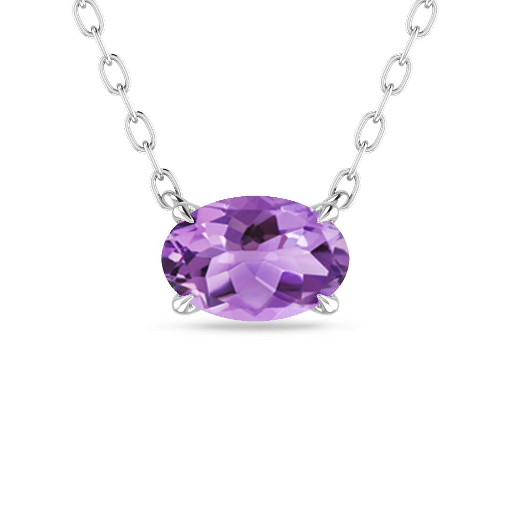 White Gold - Amethyst