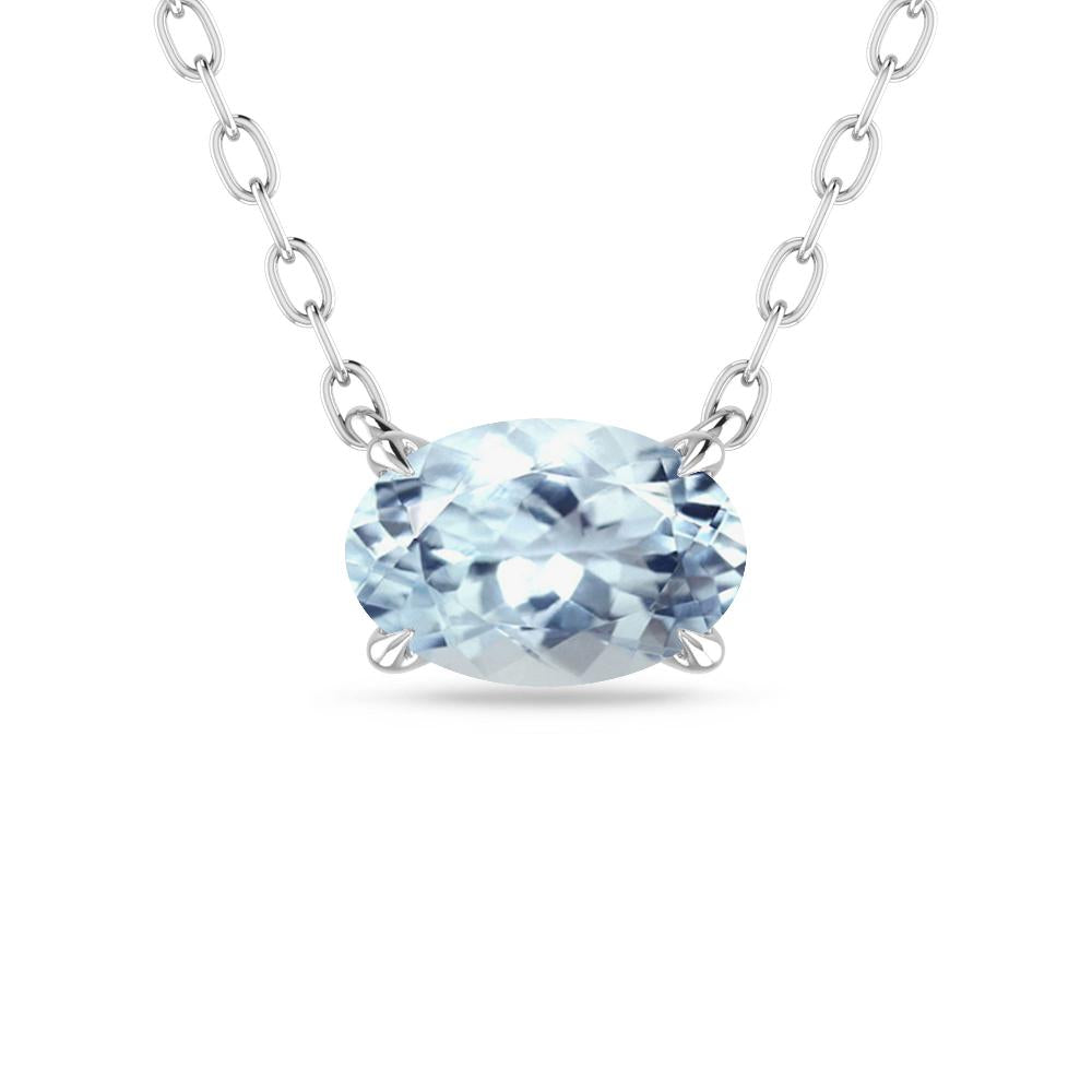 White Gold - Aquamarine