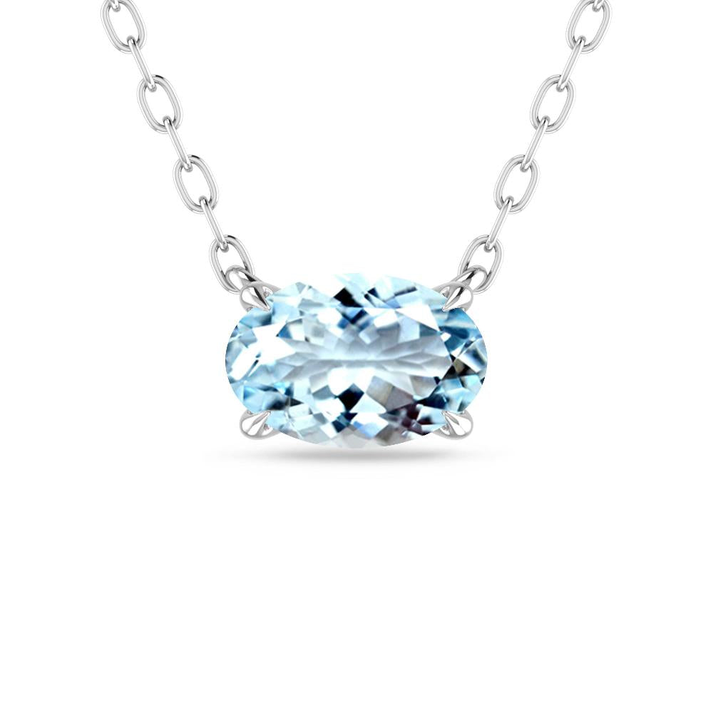 White Gold - Aquamarine
