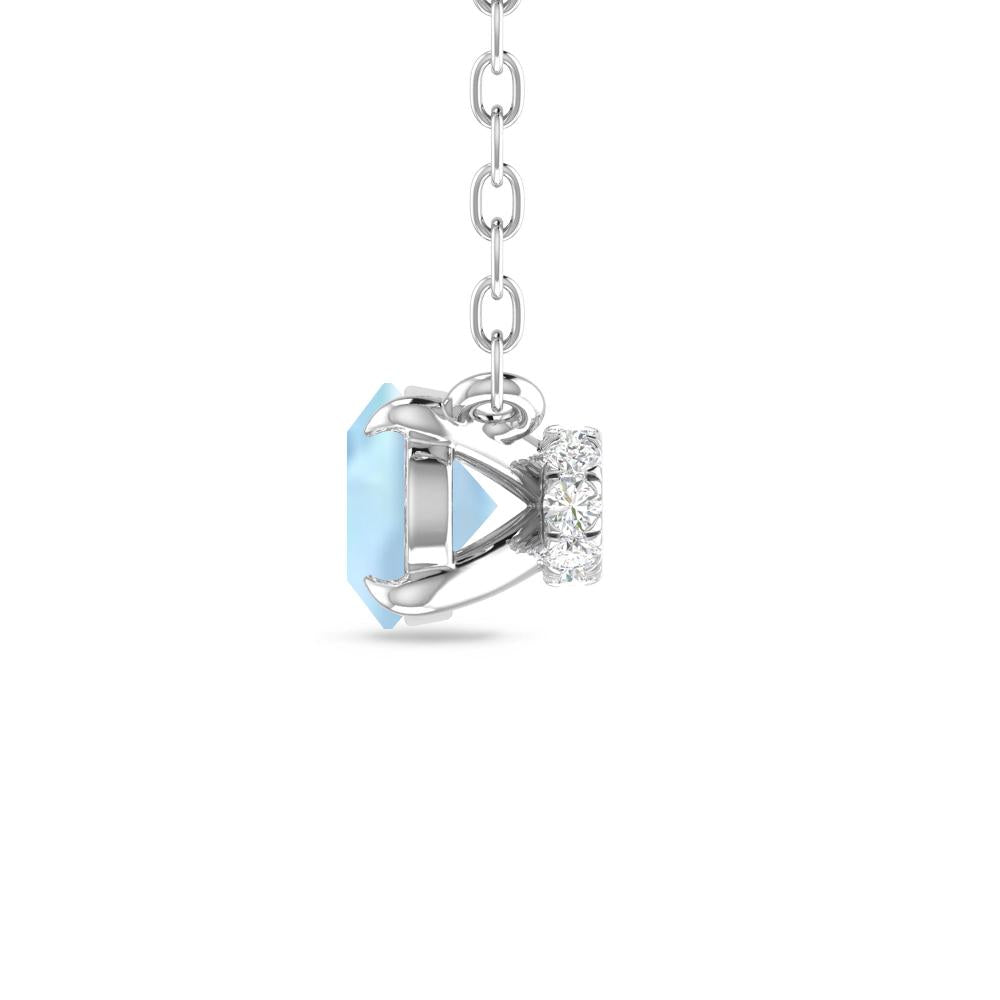 White Gold - Aquamarine