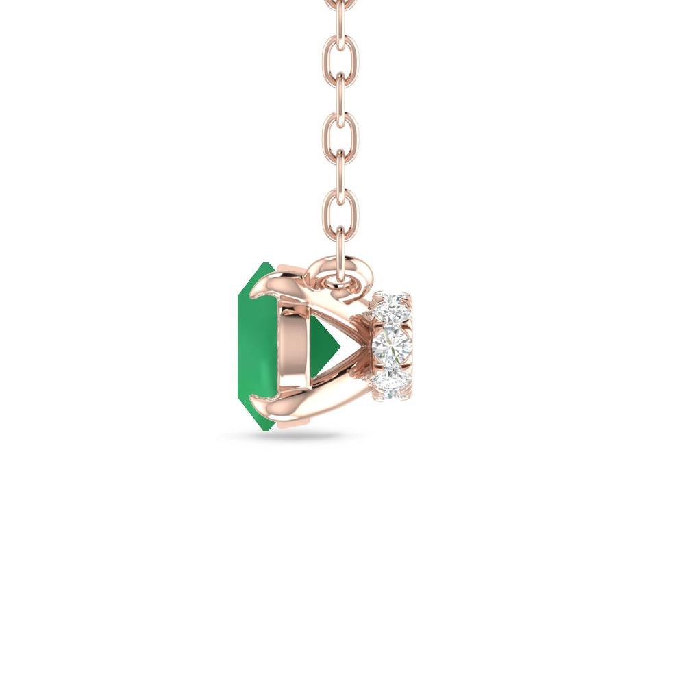 Rose Gold - Emerald