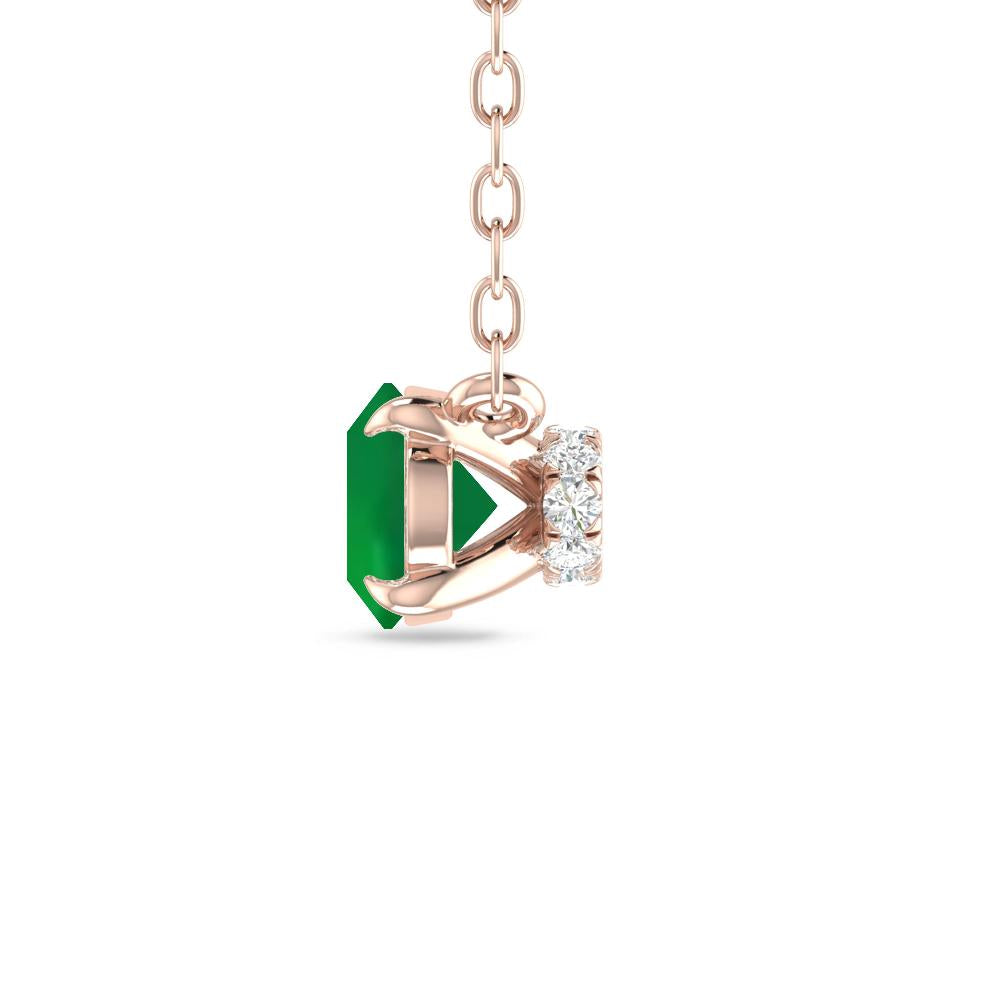 Rose Gold - Emerald