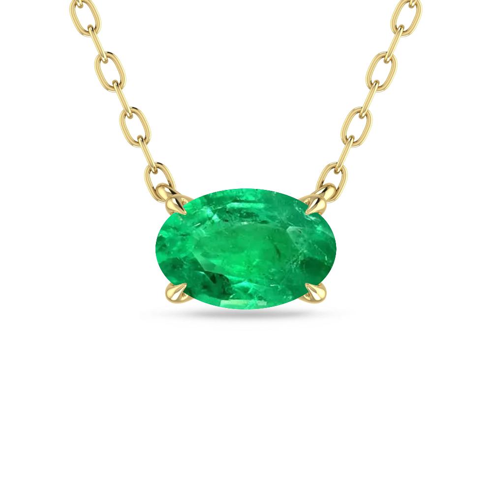 Yellow Gold - Emerald