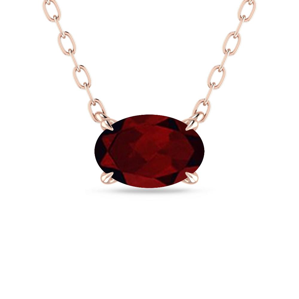 Rose Gold - Garnet