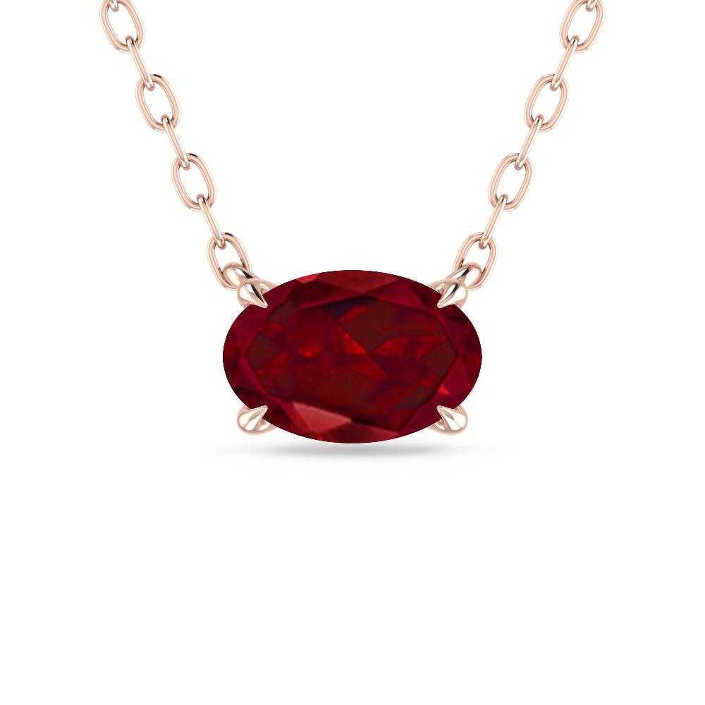 Rose Gold - Garnet