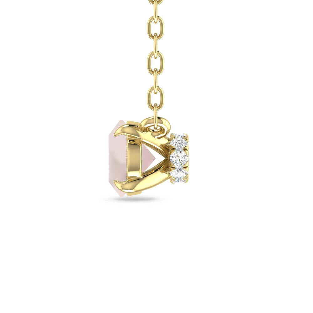 Yellow Gold - Morganite