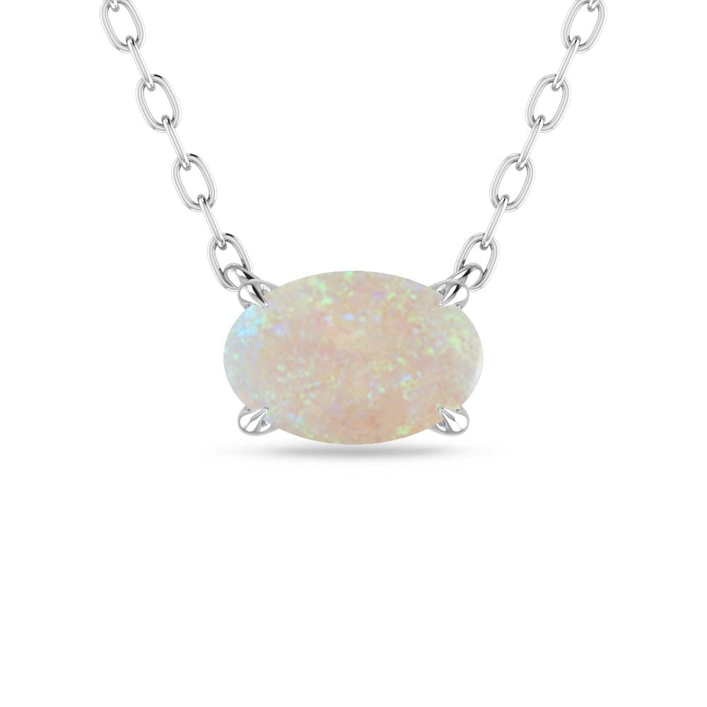 White Gold - Opal