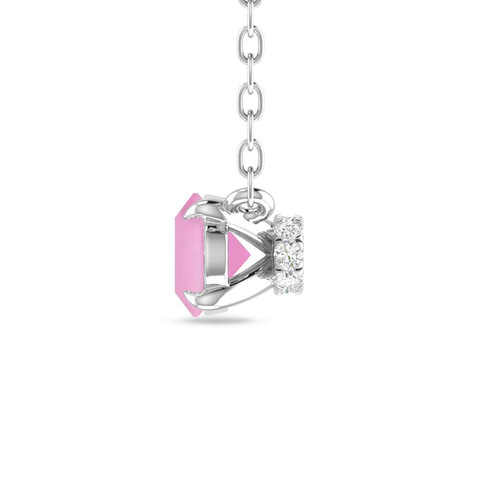 White Gold - Pink Tourmaline